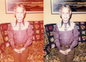 Restored and repaired